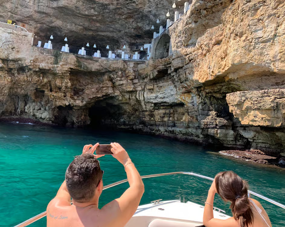 Da Polignano: Tour delle Grotte tra Terra e Mare (Castellana Grotte e Polignano)-7