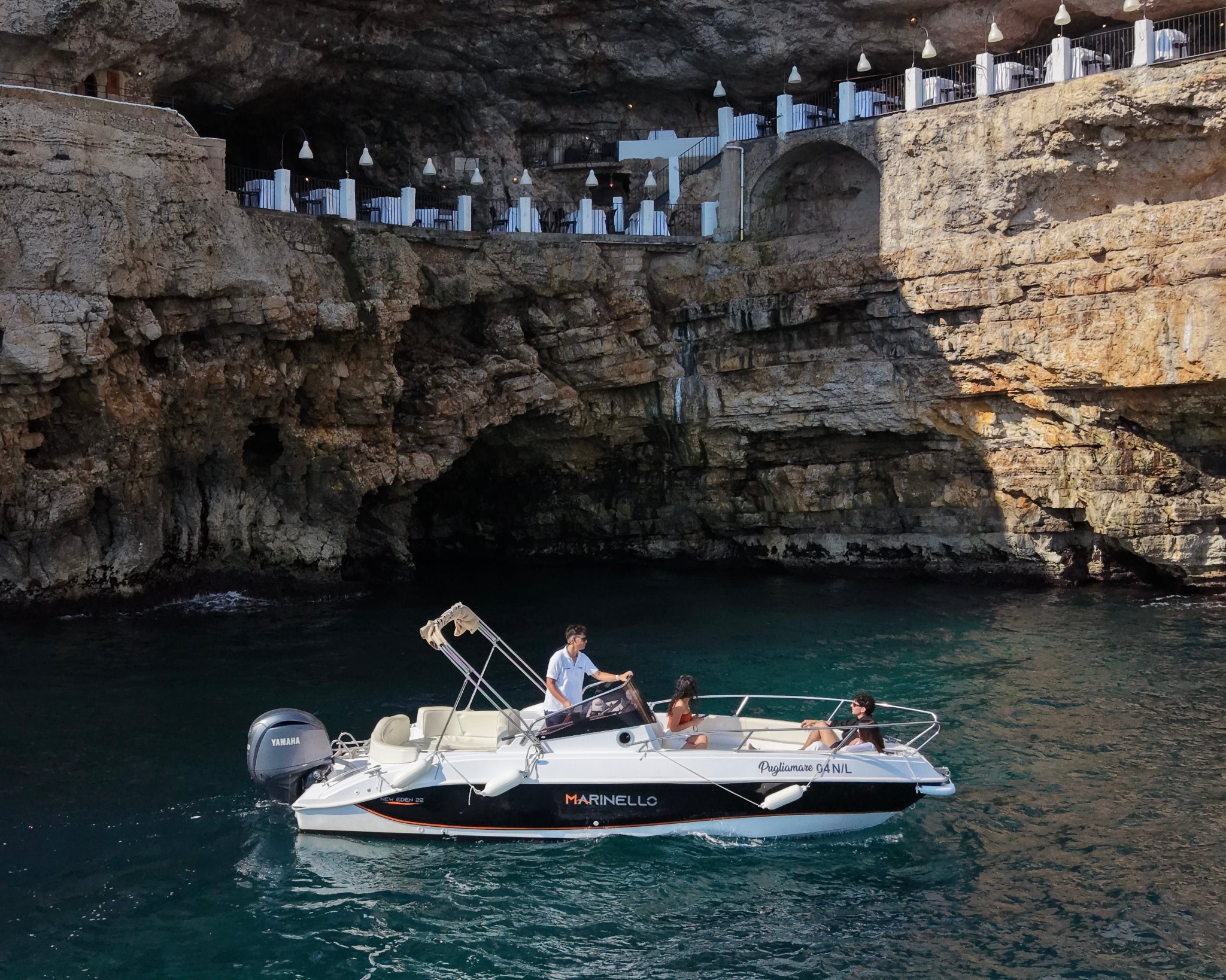 Polignano a Mare: Tour in Barca delle Grotte di 3 Ore in barca privata-4