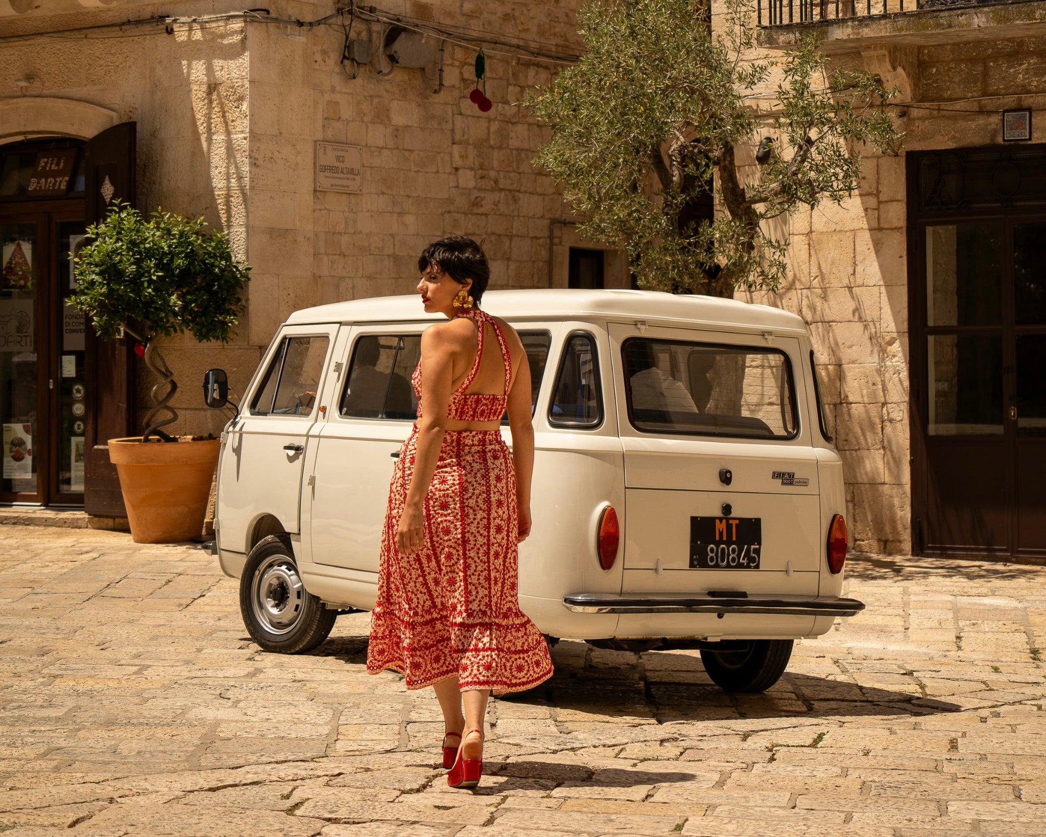 Recorrido por Apulia en furgoneta Fiat Vintage-4